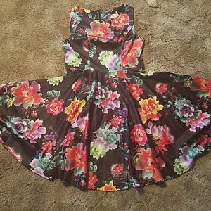 Super flowy floral dress